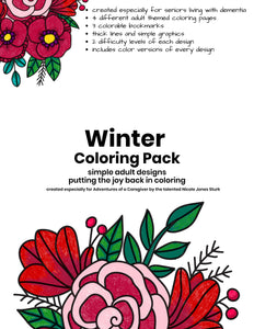Winter Coloring Pack