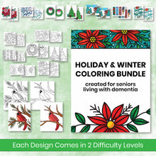 Load image into Gallery viewer, Holiday Dementia Activity Printable Bundle